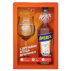 Аперитив Aperol Италия, 0,7 л + Бокал (kastd) в магазинах Ашан