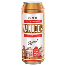 Пиво Vanbier светлое фильтрованное 4,5%, 450 мл (kastd) в магазинах Ашан