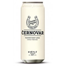 Пиво Cernovar светлое фильтрованное 4,9%, 500 мл (kastd) в магазинах Ашан
