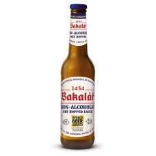 Пиво безалкогольное Bakalar Nealko Za Studena Chelemy светлое фильтрованное 0,5%, 330 мл (kastd) в магазинах Ашан