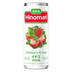 Плодовый алкогольный продукт Hinomari полусладкий клубника базилик Россия, 0,25 мл (kastd)