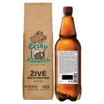 Пиво Чешский Кабанчик нефильтрованное 4,4%, 1 л (kastd)