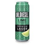 Пивной напиток Doctor Diesel Premium Lager Lime 4,3%, 430 мл