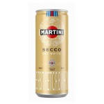 Плодовый алкогольный продукт Martini Secco белый полусухой Италия, 0,25 л (kastd)