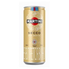 Плодовый алкогольный продукт Martini Secco белый полусухой Италия, 0,25 л (kastd) в магазинах Ашан
