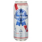 Пиво Pabst Blue Ribbon светлое фильтрованное 4,7%, 500 мл (kastd)