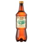 Пиво Три хмеля светлое нефильтрованное 5,2%, 900 мл (kastd)