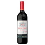 Вино Bordeaux Rouge Sec сортовое ординарное сухое красное Франция, 0,75 л (kastd)