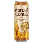 Пиво Трехсосенское мягкий солод, 450 мл (kastd)