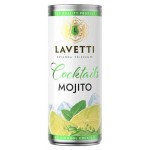 Коктейль слабоалкогольный Lavetti Мохито газированный сладкий Россия, 0,25 л (kastd)