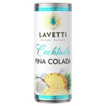 Коктейль слабоалкоольный Lavetti Пина Колада сладкий газированный Россия, 0,25 л (kastd)