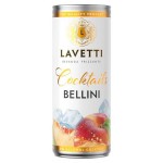 Коктейль слабоалкогольный Lavetti Беллини газированный сладкий Россия, 0,25 л (kastd)