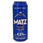 Пиво Matz светлое фильмированное 4,5%, 500 мл (kastd)