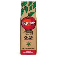 Сидр Сидровар яблочный, 1 л (kastd) в магазинах Ашан