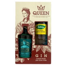 Джин Queen Sea Россия, 0,5 л + тоник 1 л (kastd) в магазинах Ашан