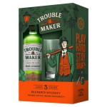 Виски БелугаTrouble Maker с бокалом в подарочной упаковке Россия, 0,7 л (kastd)