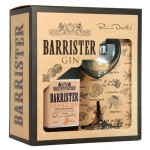 Джин Barrister Orange Gin с бокалом в подарочной упаковке Россия, 0,7 л (kastd)