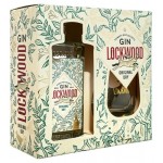 Джин Gin Lockwood Original Dry Россия, 0,5 л + бокал (kastd)