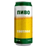 Пиво Каждый день светлое фильтрованное 4,5%, 450 мл (kastd)