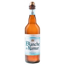 Пивной напиток Blanche de Namur светлое нефильтрованное 4,5%, 750 мл (kastd) в магазинах Ашан