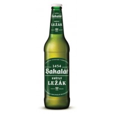 Пиво Bakalar Svetly Lezak светлое фильтрованное 4,9%, 500 мл (kastd) в магазинах Ашан