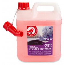 Жидкость стеклоомывателя -20°С АШАН Красная птица, 4 л (kastd) в магазинах Ашан