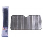 Штора солнцезащитная Nova Bright металлизированная под лобовое стекло, 150х80 см (kastd)