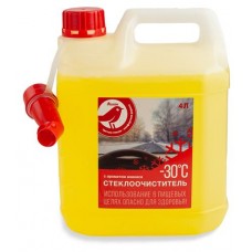 Жидкость стеклоомывателя -30°С АШАН Красная птица, 4 л (kastd) в магазинах Ашан