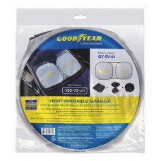 Шторка на лобовое стекло Goodyear солнцезащитная, 153 х 75 см (kastd) в магазинах Ашан