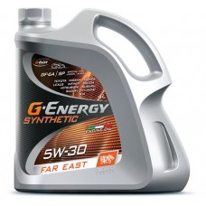 Масло моторное G-Energy Synthetic Far East, 5W30, GF-5 синтетическое, 4 л (kastd) в магазинах Ашан