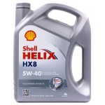 Масло моторное Shell Helix HX 8 синтетическое 5W-40, 4 л (kastd)