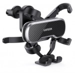 Держатель автомобильный Ugreen LP228 Gravity Phone Holder for Car with Hook для мобильных устройств, черный (kastd)