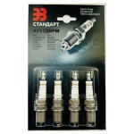 Набор свечей зажигания ЭЗ АУ17ДВРМ, 4 шт (kastd)