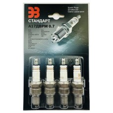 Набор свечей зажигания ЭЗ А17ДВРМ 0.7, 4 шт (kastd) в магазинах Ашан
