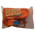 Ремень стяжной Avto Vins для крепления груза с храповым механизмом усиленный, 4000 кг/12 м (kastd)