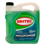 Жидкость стеклоомывателя Sintec Мошкомой летняя, 4,5 л (kastd)