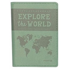 Обложка для паспорта темно-зеленая (kastd) в магазинах Ашан