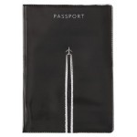 Обложка для паспорта AC24 черная (kastd) Обложка для паспорта AC24 черная (kastd)