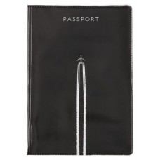 Обложка для паспорта AC24 черная (kastd) в магазинах Ашан