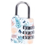 Замок кодовый для чемодана Airport Листья, 8,5х14,5 см (kastd) Замок кодовый для чемодана Airport Листья, 8,5х14,5 см (kastd)