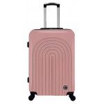 Чемодан Airport жесткий пудровый 30х48х70 см, р L (kastd)