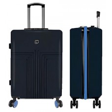 Чемодан Airport жесткий синий 22х34х50 см, р S (kastd) в магазинах Ашан