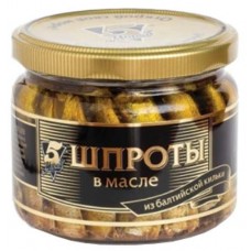 Шпроты 5 Морей в масле, 270 г (kastd) в магазинах Ашан