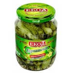 Корнишоны Еко Деликатесные маринованные, 360 г (kastd)
