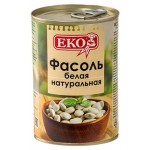 Фасоль Еkо белая натуральная, 400 г (kastd) Фасоль Еkо белая натуральная, 400 г (kastd)
