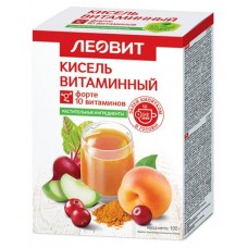 Кисель Леовит Форте витаминный, 100 г (kastd) в магазинах Ашан