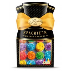 Красители Парфэ пищевые жидкие набор 3 цвета, 36 г (kastd) в магазинах Ашан