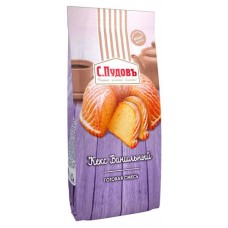 Смесь для выпечки С.Пудовъ кекс ванильный, 400 г (kastd) в магазинах Ашан