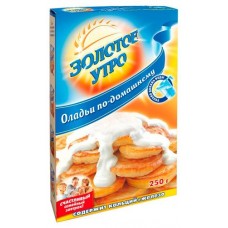 Смесь для выпечки Золотое Утро оладьи по-домашнему, 250 г (kastd) в магазинах Ашан