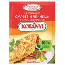 Приправа Kotanyi для яичных блюд с томатами и травами, 20 г (kastd) в магазинах Ашан